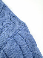 2026 New GS Decorative Knot Zip Knit Sweater (CC919-B30)