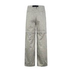 2026 new model GS logo check-pattern lined zipper pants (AA659-B85)
