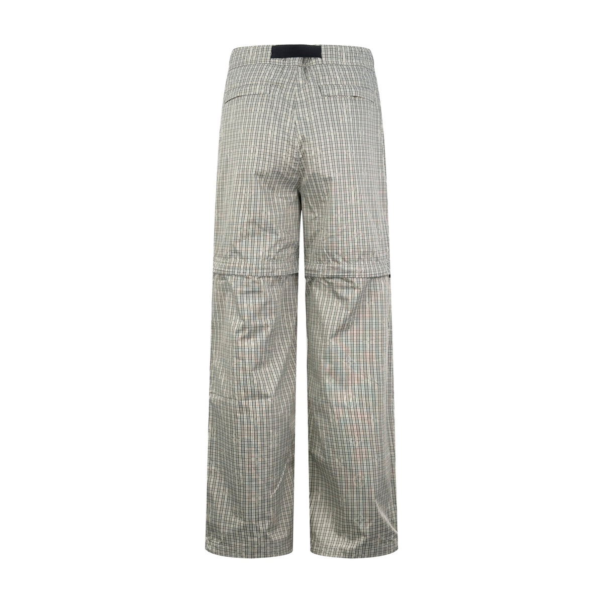 2026 new model GS logo check-pattern lined zipper pants (AA659-B85)
