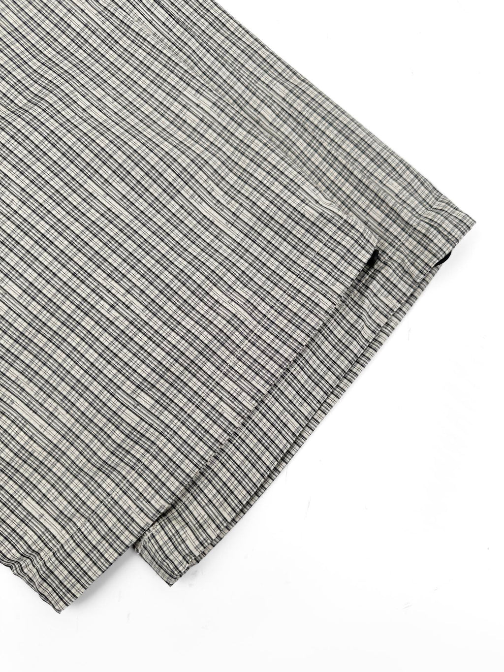 2026 new model GS logo check-pattern lined zipper pants (AA659-B85)