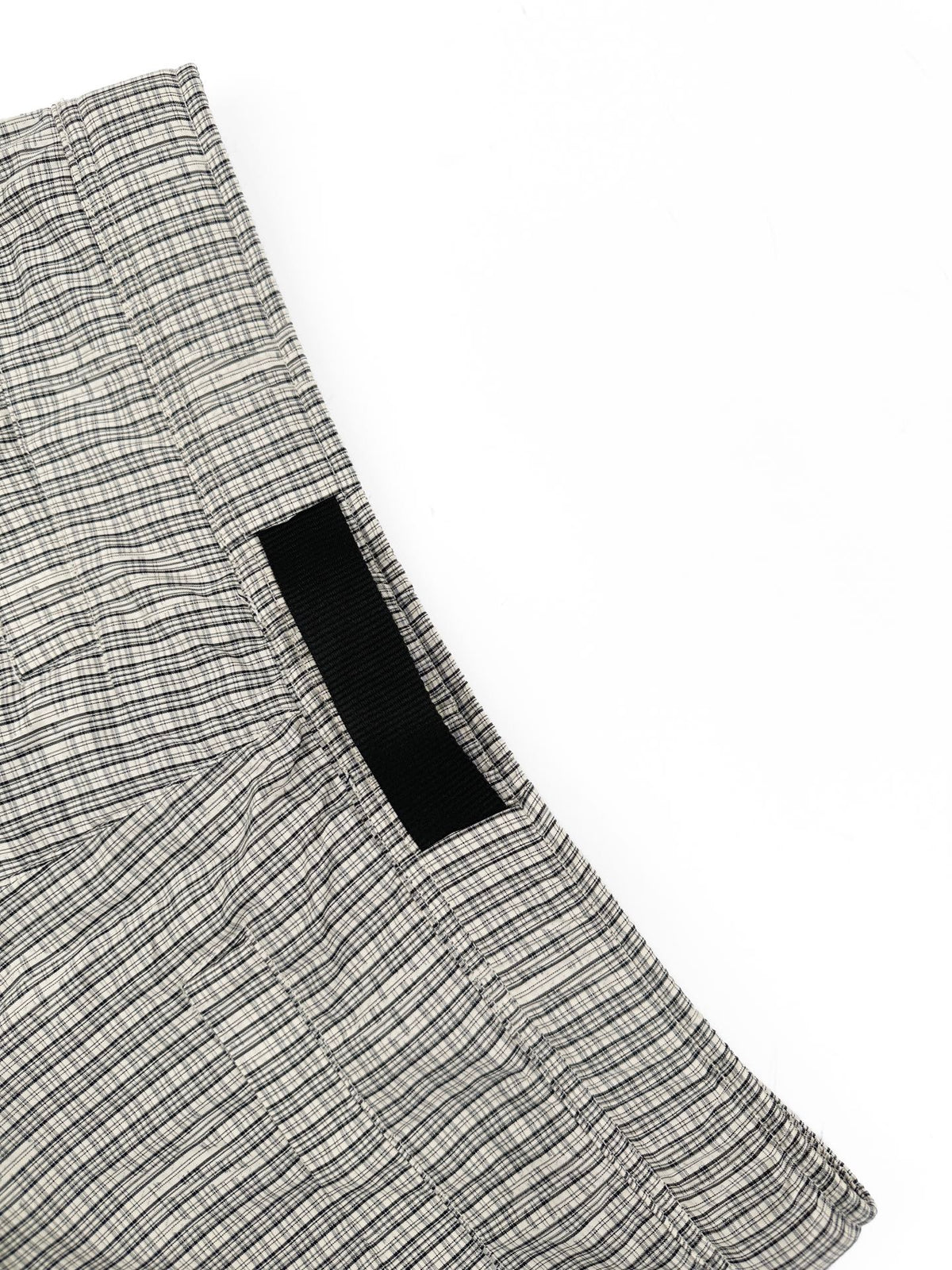 2026 new model GS logo check-pattern lined zipper pants (AA659-B85)