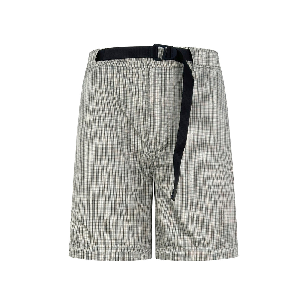 2026 new model GS logo check-pattern lined zipper pants (AA659-B85)