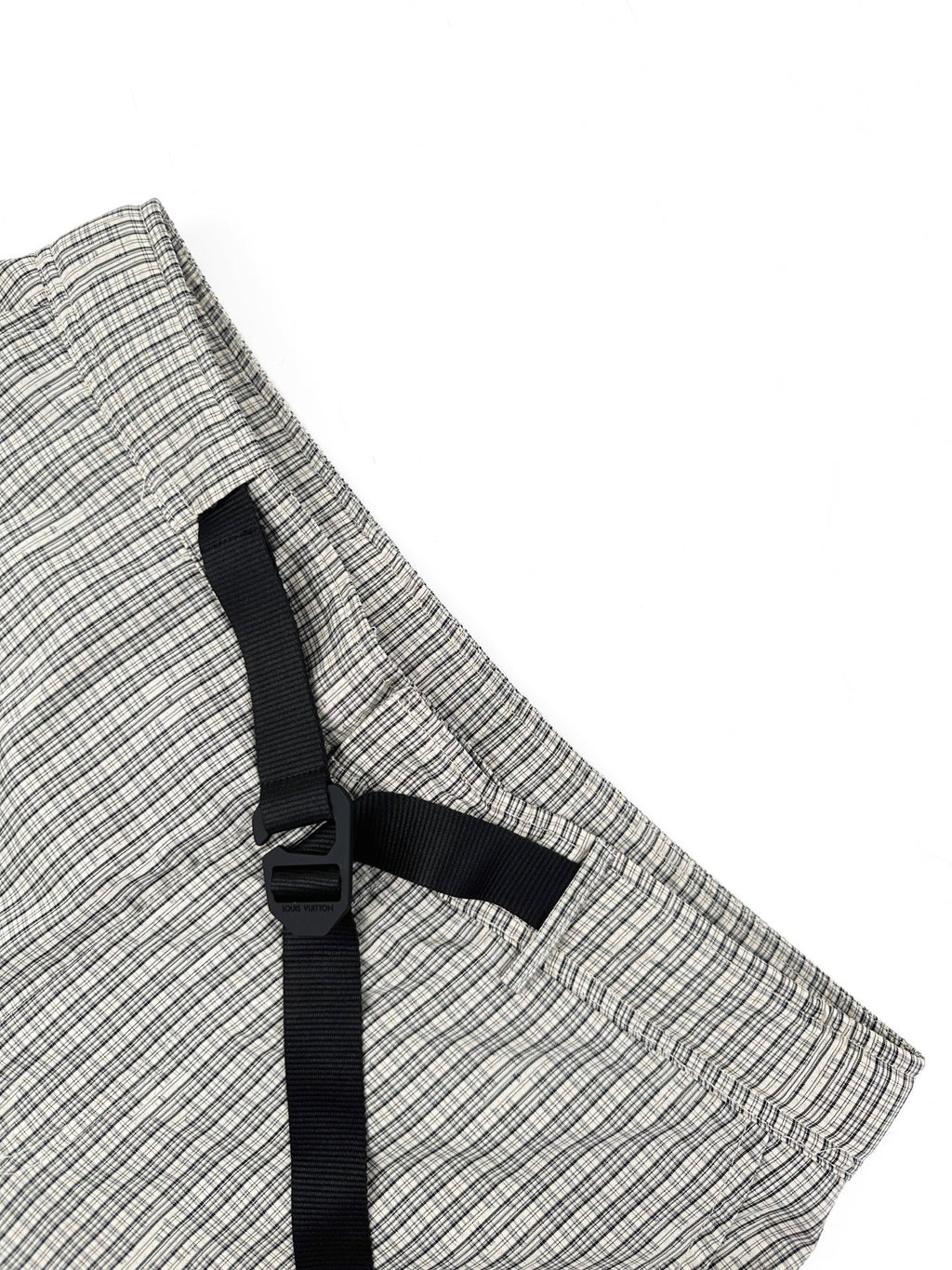 2026 new model GS logo check-pattern lined zipper pants (AA659-B85)