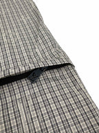 2026 new model GS logo check-pattern lined zipper pants (AA659-B85)