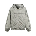 2026 New Model GS Logo Checkered Hooded Jacket (AA678-C15)