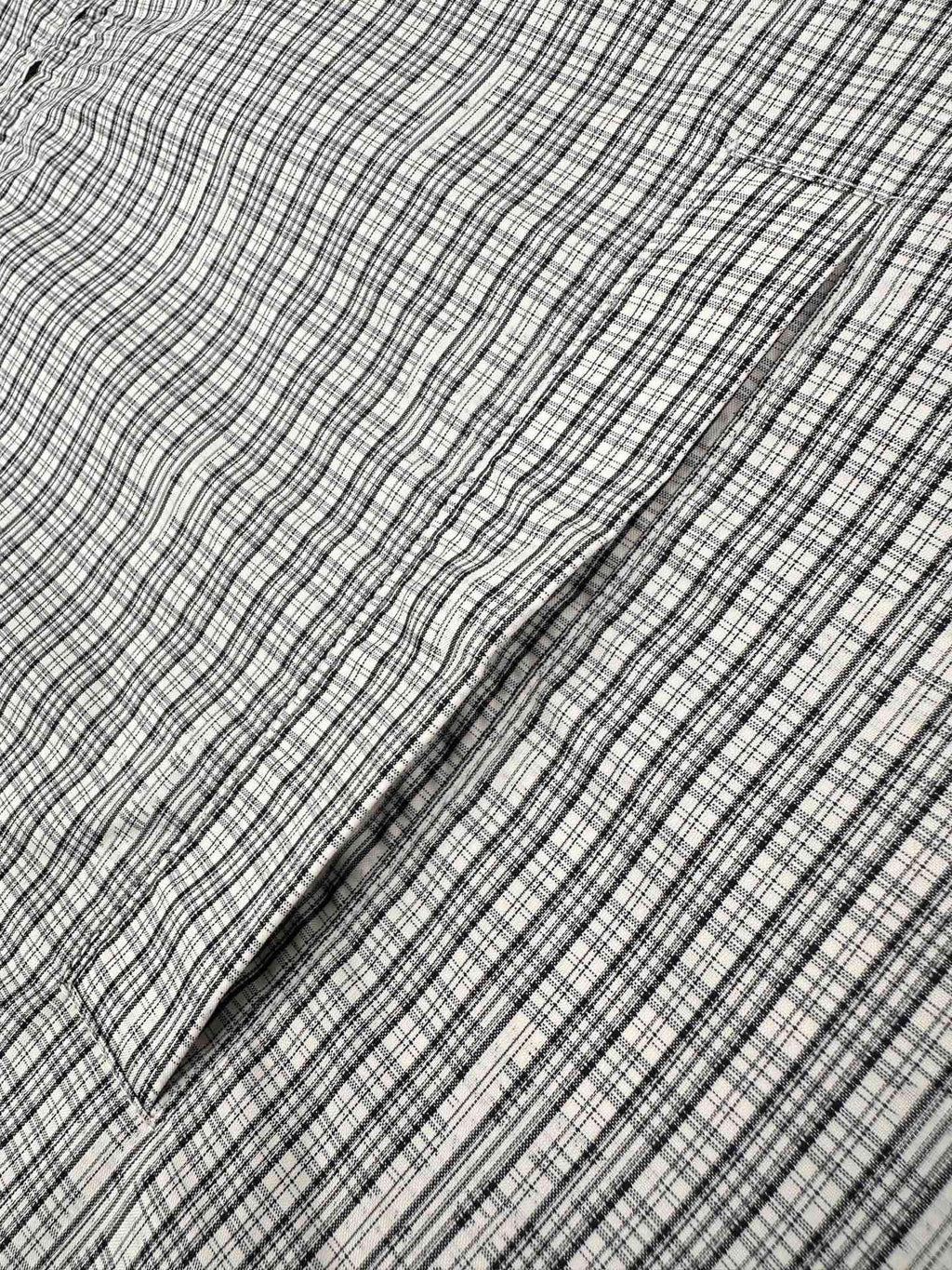 2026 New Model GS Logo Checkered Hooded Jacket (AA678-C15)