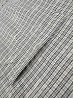 2026 New Model GS Logo Checkered Hooded Jacket (AA678-C15)