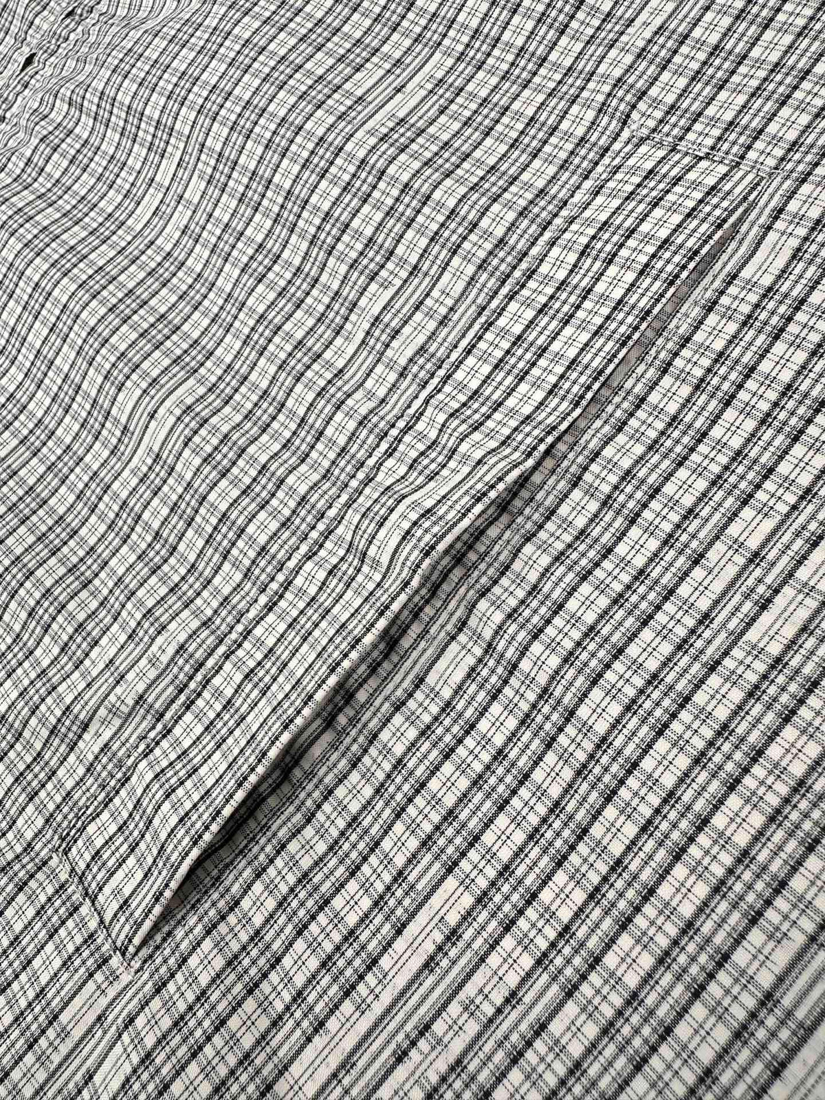 2026 New Model GS Logo Checkered Hooded Jacket (AA678-C15)