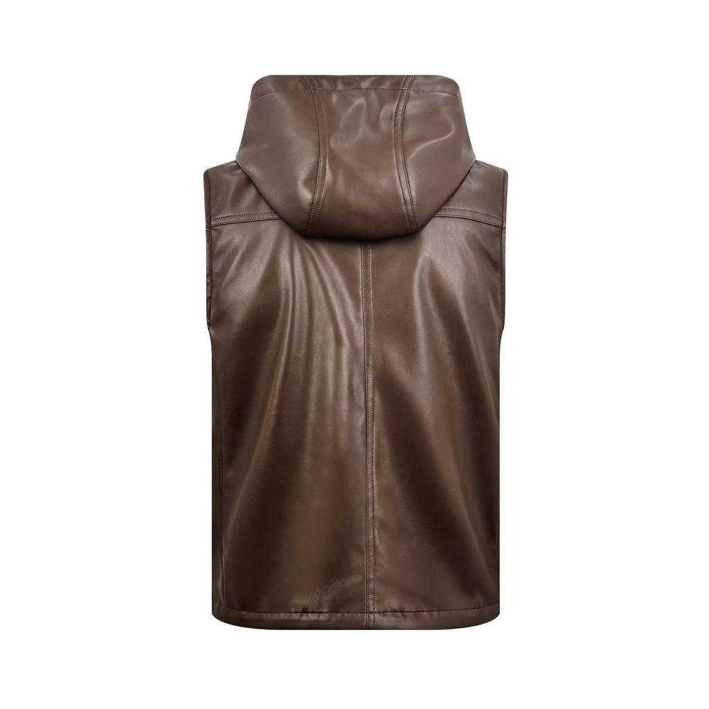 2026 New Model GS Check Double-sided Leather Jacket (AA630-C05)