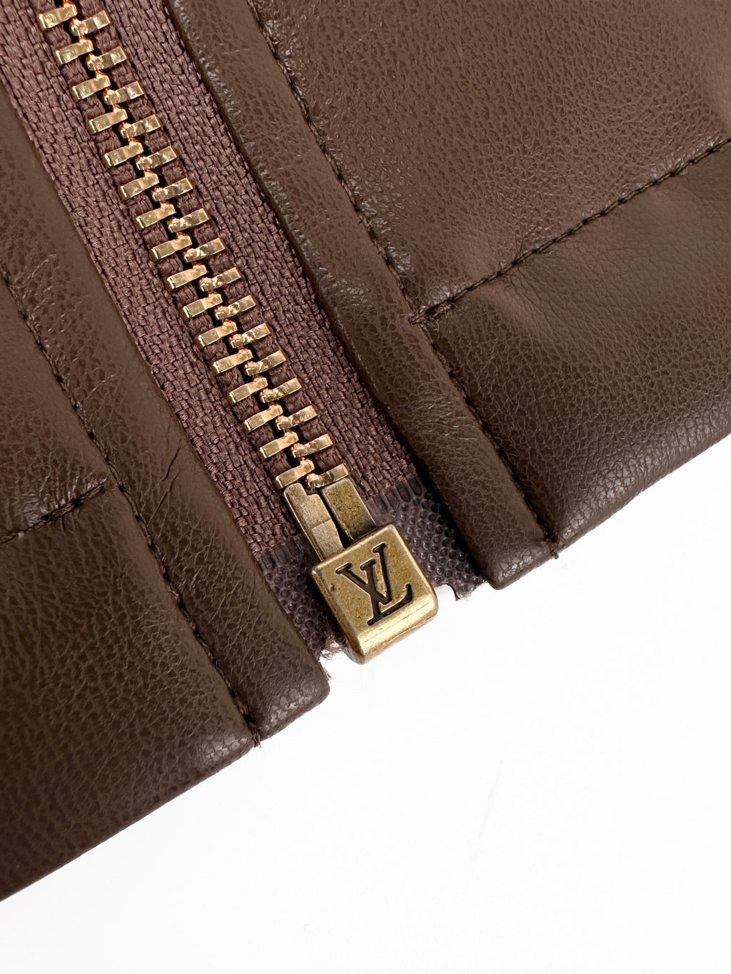 2026 New Model GS Check Double-sided Leather Jacket (AA630-C05)