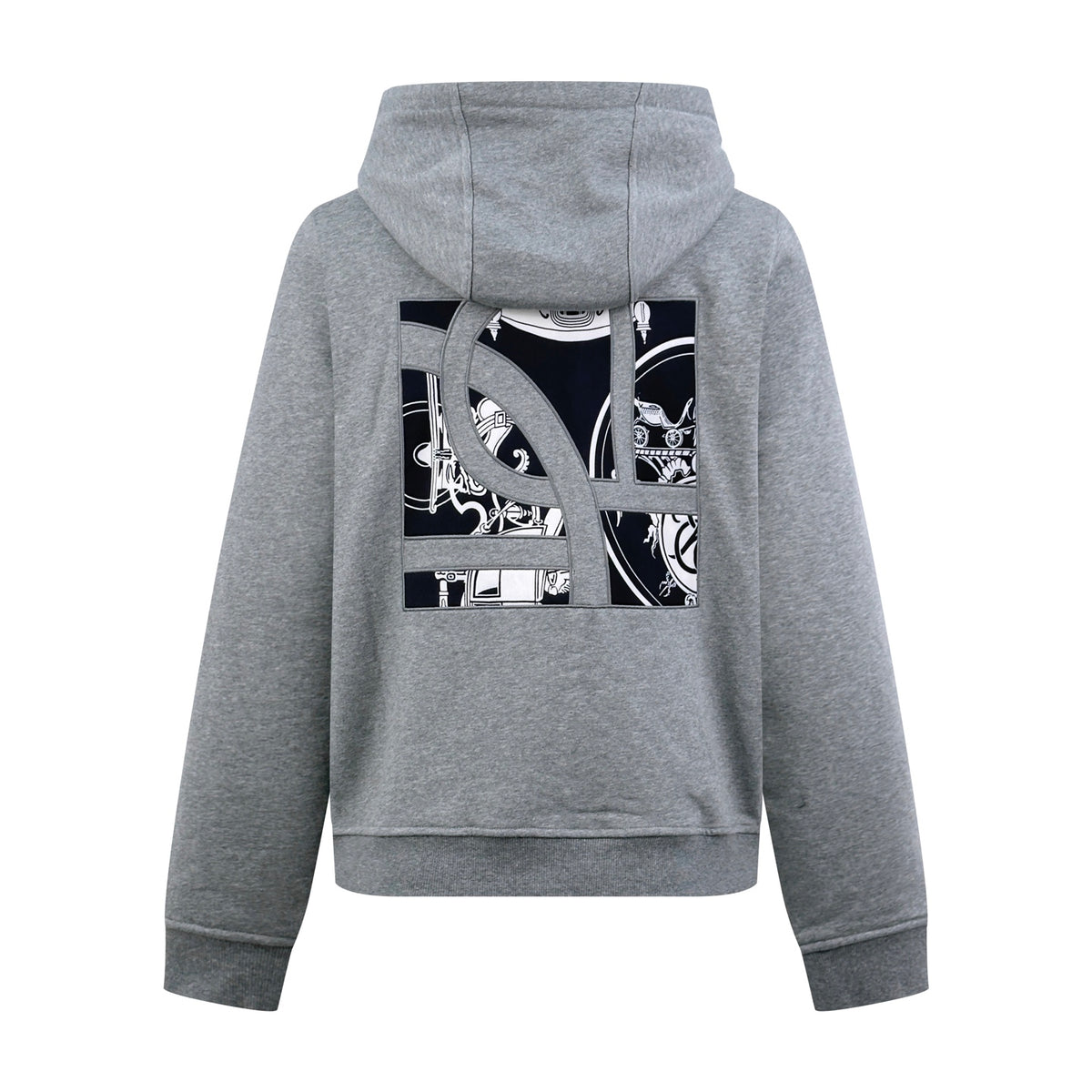 2026 New Model GS Printed Fabric Lined Zipper Coat (AA683-B75)