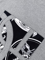 2026 New Model GS Printed Fabric Lined Zipper Coat (AA683-B75)