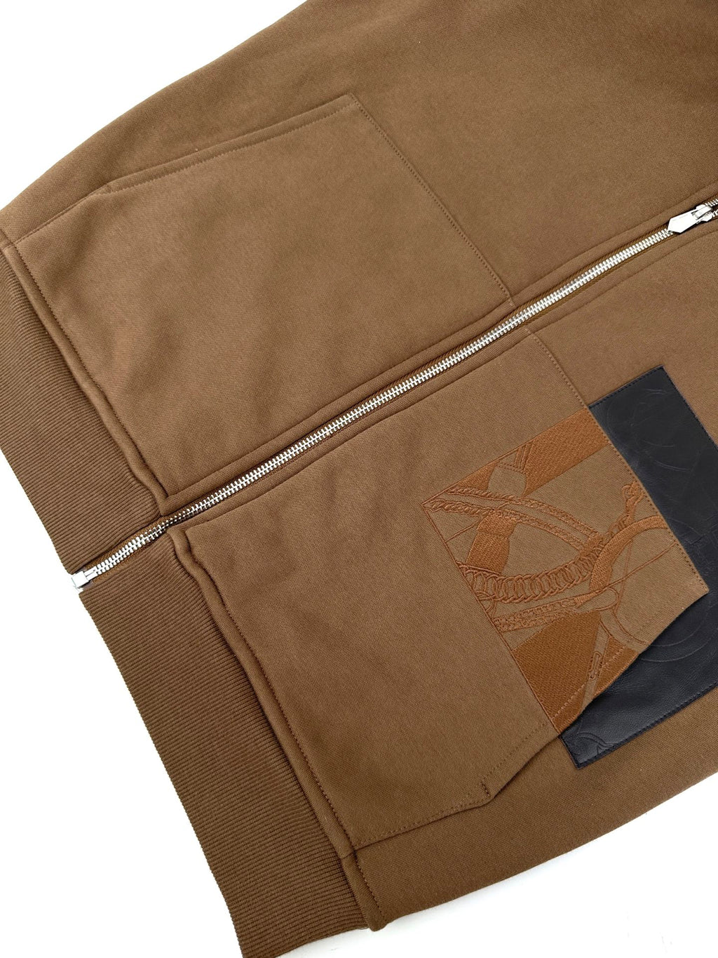 2026 New Model GS Embroidered Leather Zipper Coat (AA684-B85)