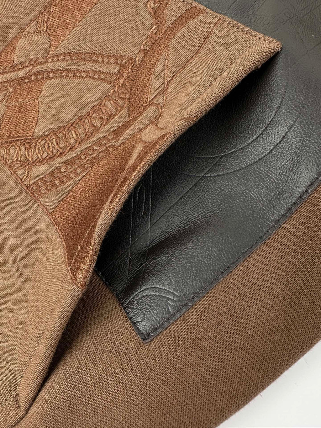 2026 New Model GS Embroidered Leather Zipper Coat (AA684-B85)