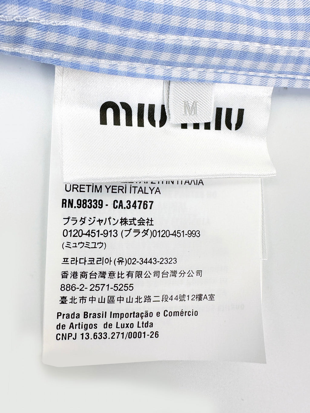 2026 new model GS logo checked shirt (CC7022-B40)