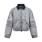 2026 new model GS vintage leather cotton jacket and jeans (BB874-D50)