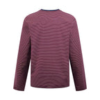 2026 New Model GS Logo Striped Henry Collar Long Sleeve (CC7017-A75)