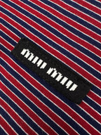 2026 New Model GS Logo Striped Henry Collar Long Sleeve (CC7017-A75)
