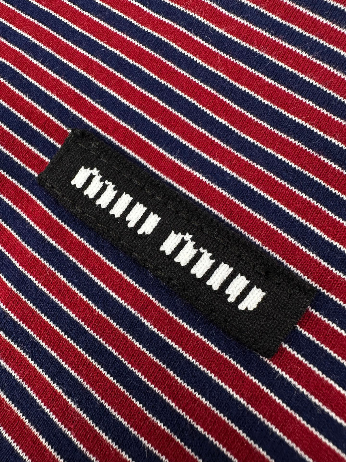 2026 New Model GS Logo Striped Henry Collar Long Sleeve (CC7017-A75)