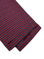 2026 New Model GS Logo Striped Henry Collar Long Sleeve (CC7017-A75)