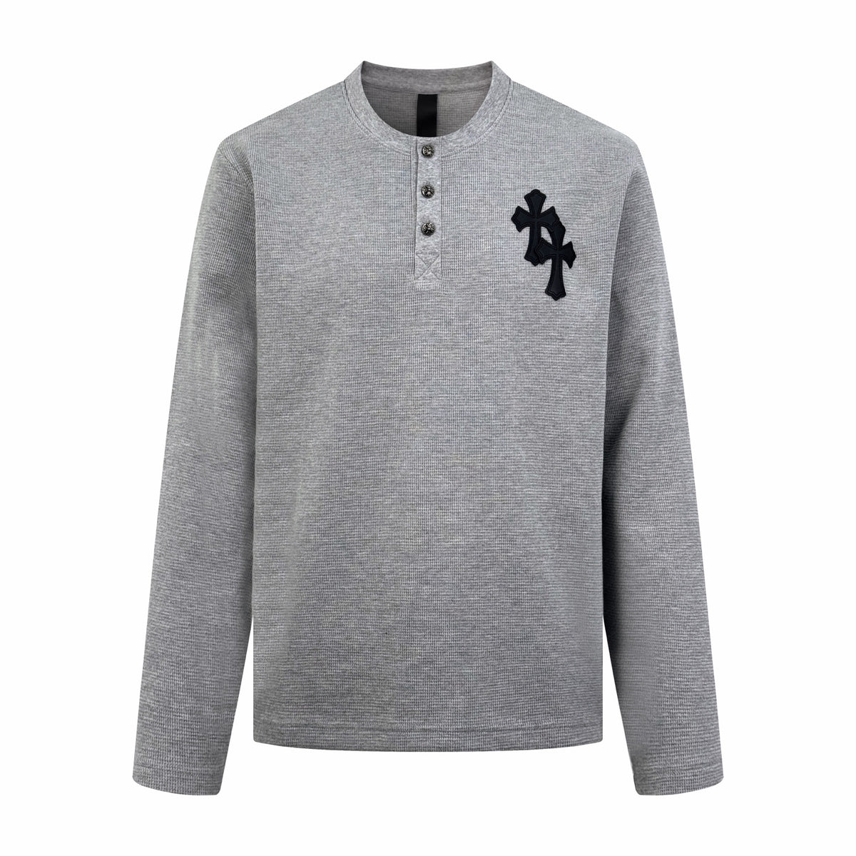 2026 New Model GS Cross Silver Button Long Sleeve (25292-A95)
