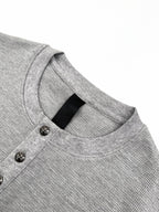 2026 New Model GS Cross Silver Button Long Sleeve (25292-A95)