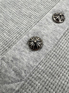 2026 New Model GS Cross Silver Button Long Sleeve (25292-A95)