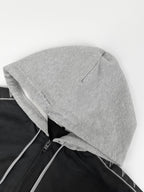2026 New Model GS Embroidered Ribbon Hooded Jacket (BB4020-C05)