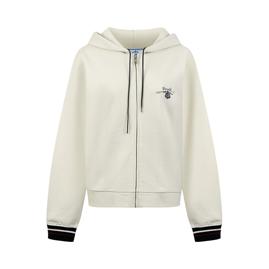2026 New Model GS Printed Hooded Zip-Up Coat (CC7002-B60)