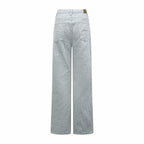 2026 Women's GS Full-Print Lettered Denim Pants (DD174)
