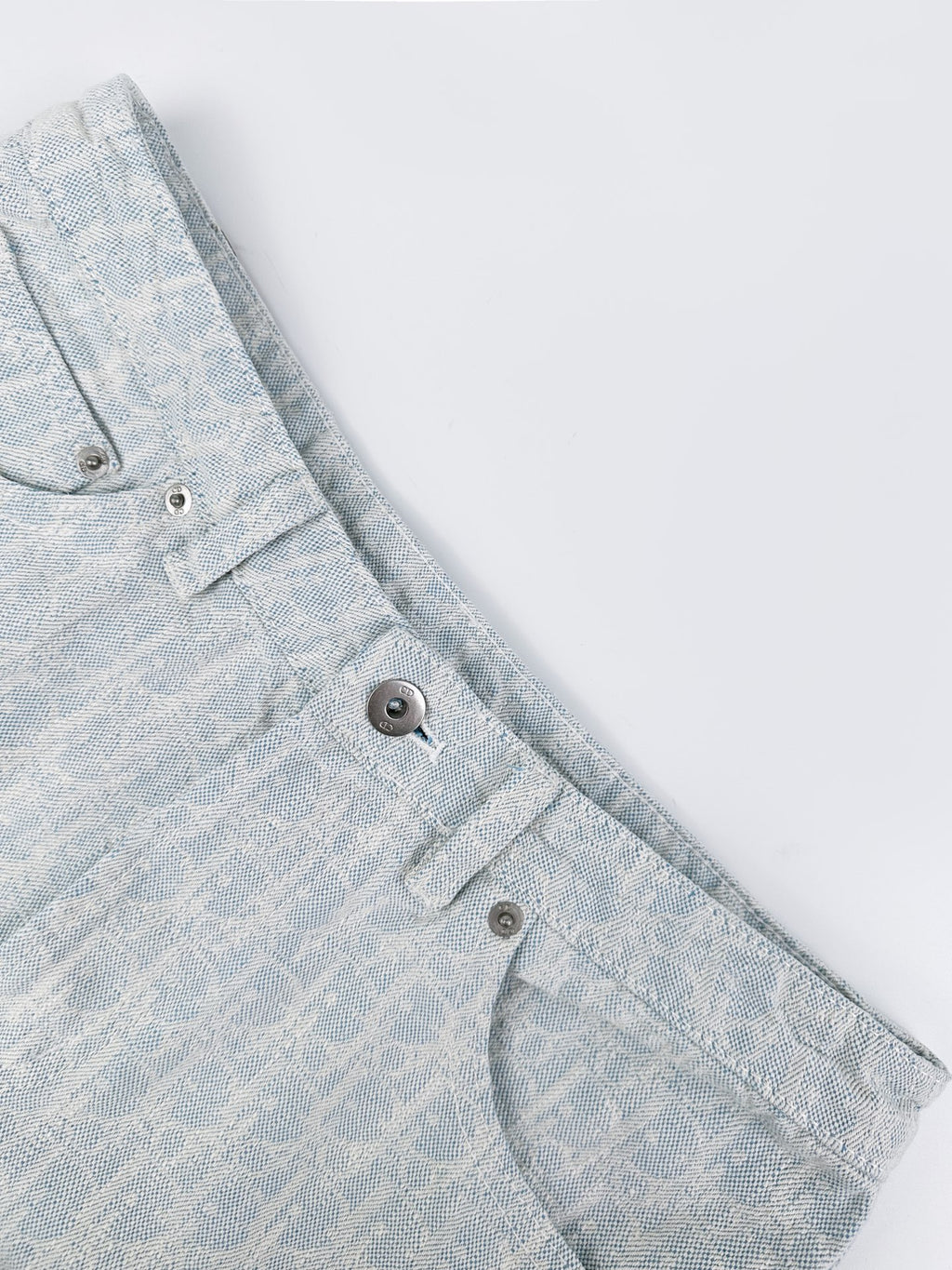 2026 Women's GS Full-Print Lettered Denim Pants (DD174)