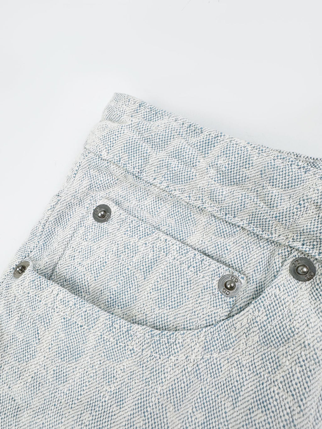 2026 Women's GS Full-Print Lettered Denim Pants (DD174)