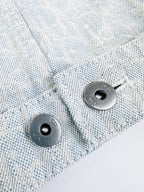 2026 Women's GS Full-Print Lettered Denim Jacket (DD167)