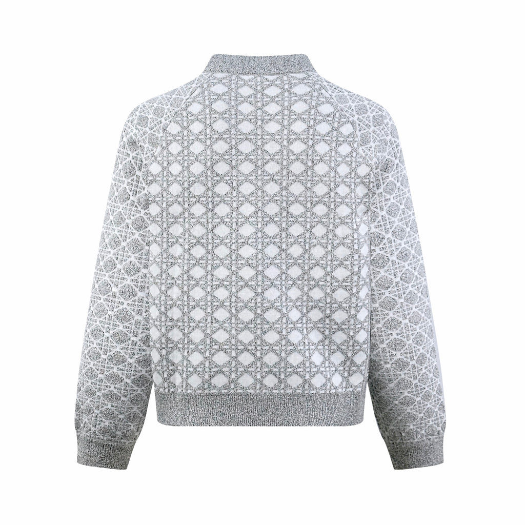2026 Women's GS Plaid Sweater Coat (DD191)