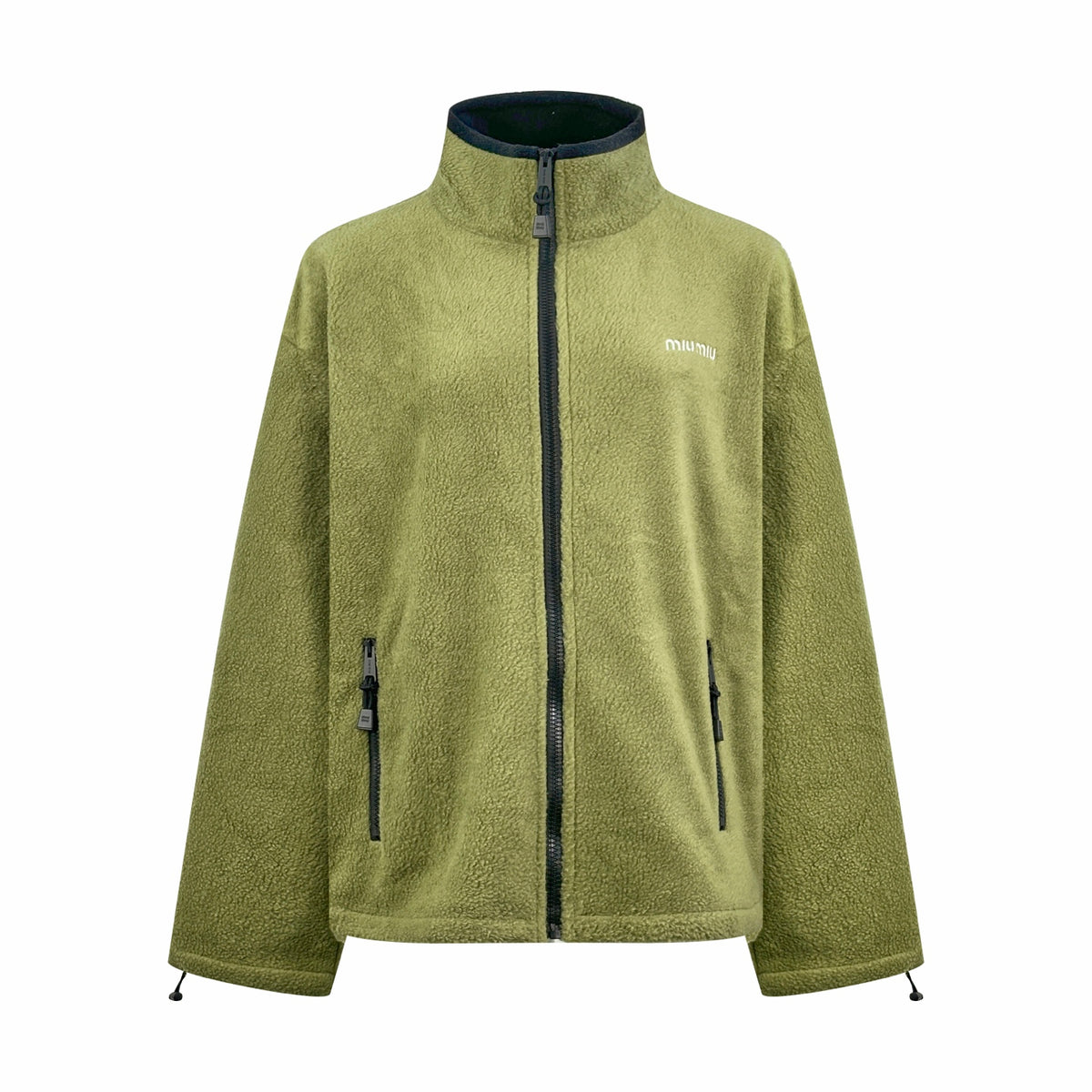 2026 Women's GS Logo Embroidered Zipper Coat (FF826)
