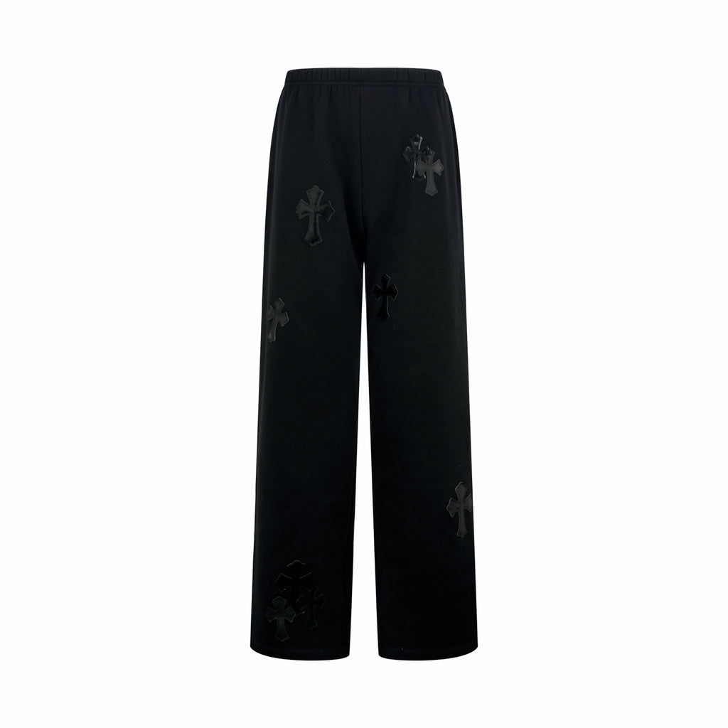 2026 Women's GS Cross Leather Patch Pants (FF810)