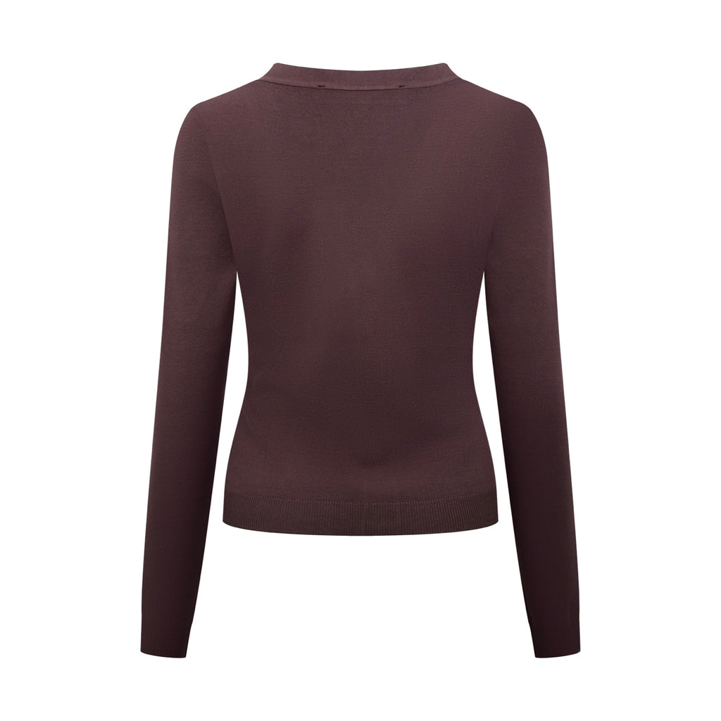 2026 Women's GS Horse Clip Collar Sweater Blazer (DD192)