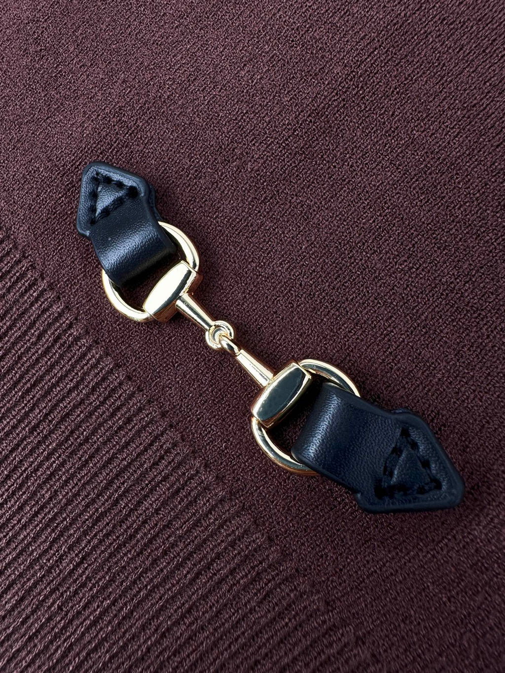 2026 Women's GS Horse Clip Collar Sweater Blazer (DD192)