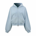 2026 Women's GS Embroidered Crystal Zipper Coat (DD171)