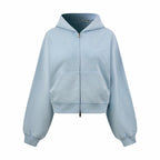 2026 Women's GS Embroidered Crystal Zipper Coat (DD171)