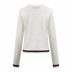 2026 Women's GS Full-Print Jacquard Sweater Blazer (DD183)