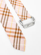 2026 Women's GS Check Blouse-style Dress (DD165)