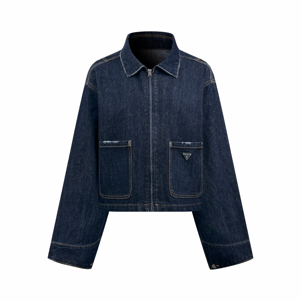 2026 Women's GS Denim Washed Jacket (DD199)