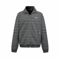 2026 Women's GS Logo Striped Zip-Up Coat (FF820)