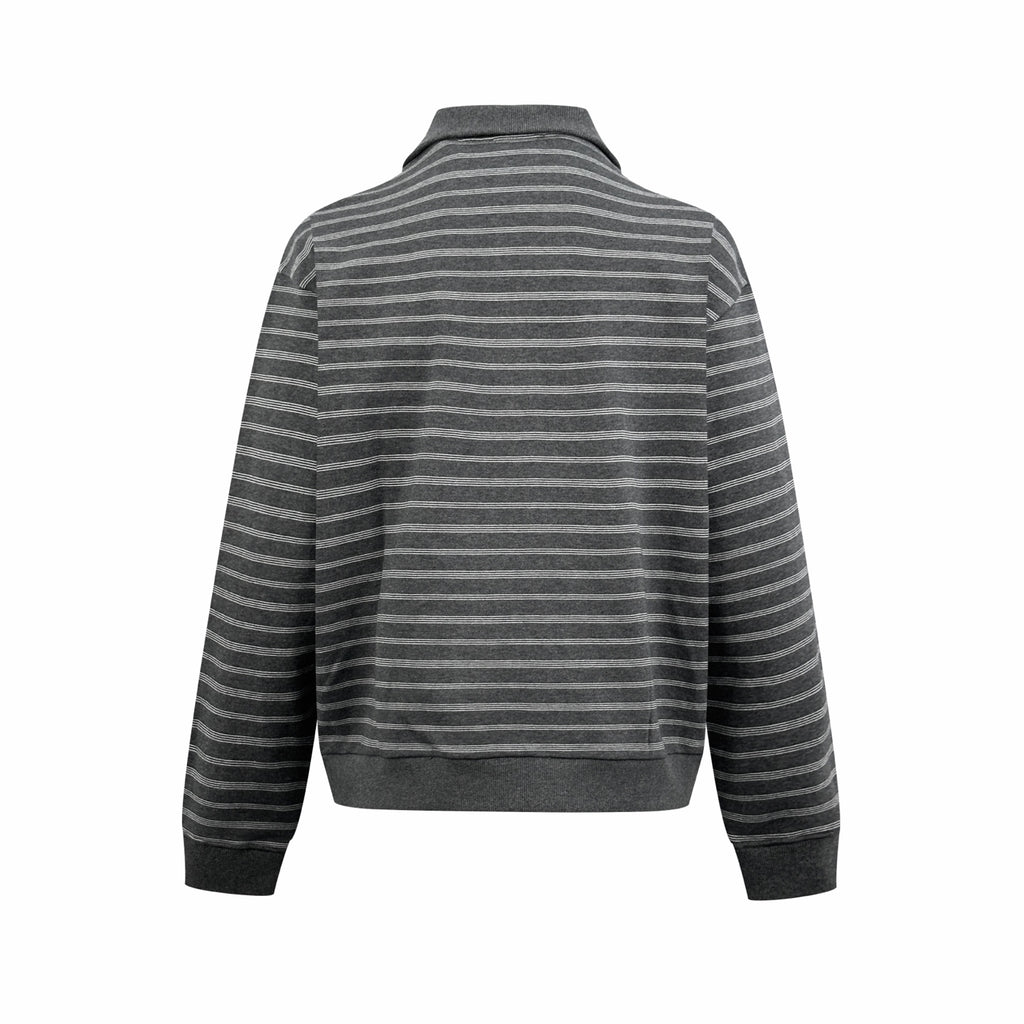 2026 Women's GS Logo Striped Zip-Up Coat (FF820)