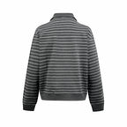 2026 Women's GS Logo Striped Zip-Up Coat (FF820)