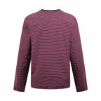 2026 Women's GS Logo Striped Henry Collar Long Sleeve (FF815)