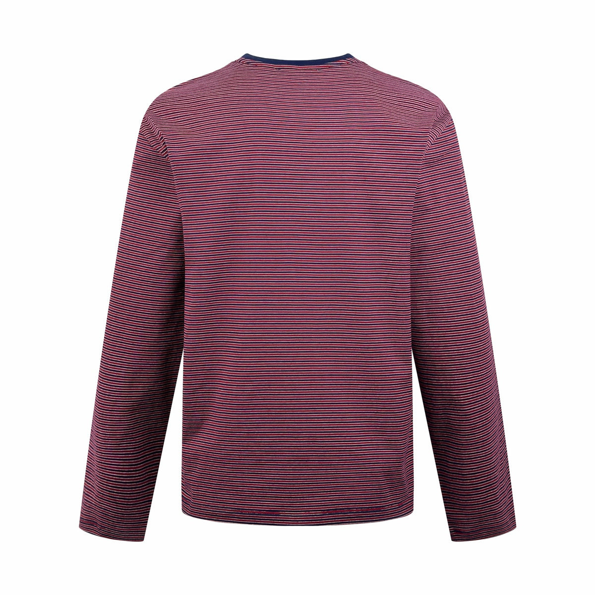 2026 Women's GS Logo Striped Henry Collar Long Sleeve (FF815)
