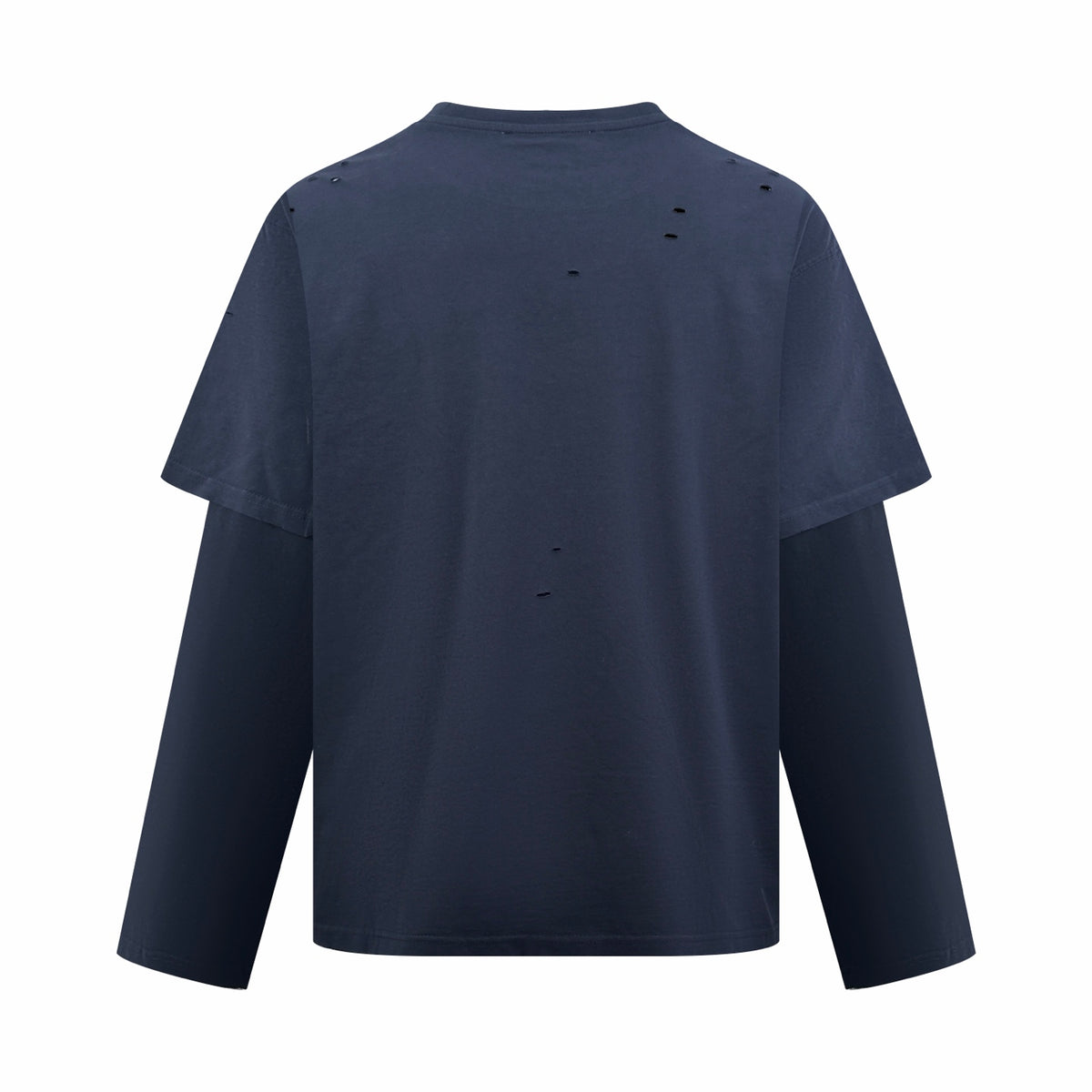 2026 Women's GS Vintage Logo Fake Two-Piece Long-Sleeved (FF836)