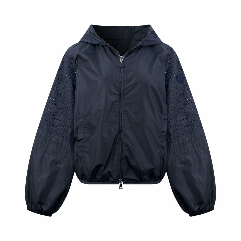 2026 Women's GS Logo Hollowed-out Hooded Jacket (DD175)